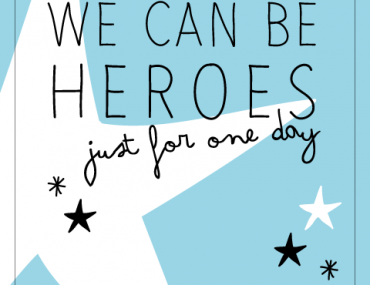 David Bowie we can be heroes